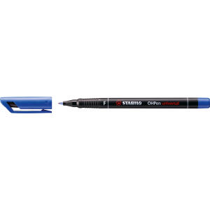 STABILO OHPen universal permanent F blau