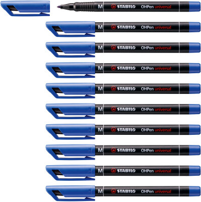 STABILO OHPen universal permanent M blau