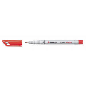 STABILO OHPen universal wasserlöslich S rot