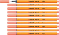 STABILO point 88 apricot