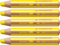 STABILO woody 3 in 1 gelb