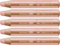 STABILO woody 3 in 1 apricot