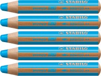STABILO woody 3 in 1 cyanblau