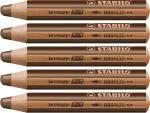 STABILO woody 3 in 1 braun 4006381115551
