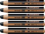 STABILO woody 3 in 1 schwarz 4006381115520