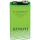 Q-Connect Super Alkaline Batterien - E-Block, 9,0 V