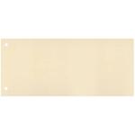Q-Connect Trennstreifen - 190 g/qm Karton, chamois, 100...