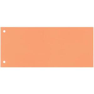 Q-Connect Trennstreifen - 190 g/qm Karton, orange, 100 Stück