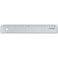 Q-Connect Lineale Standard im Etui, 20 cm