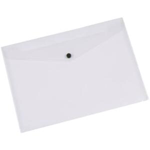 Q-Connect Dokumentenmappe - transluzent, A4 bis zu 50 Blatt