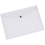 Q-Connect Dokumentenmappe - transluzent, A4 bis zu 50 Blatt