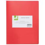 Q-Connect Sichtbuch - 20 Hüllen, Einband PP, 450...
