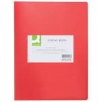 Q-Connect Sichtbuch - 40 Hüllen, Einband PP, 450...