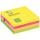 Q-Connect Haftnotiz-Würfel - Brilliantfarben, 76 x 76 mm