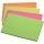 Q-Connect Haftnotizen Quick Notes - Brilliantfarben, 76 x 127 mm