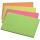 Q-Connect Haftnotizen Quick Notes - Brilliantfarben, 76 x 127 mm