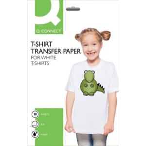 Q-Connect T-Shirt Transferfolie - A4, 0,10 mm, 10 Folien