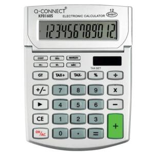 Q-Connect Tischrechner - Solar, 12-stellig