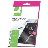 Q-Connect Inkjet-Photopapiere - 10x15 cm,...