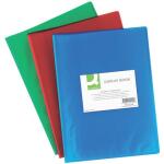 Q-Connect Sichtbuch - 20 Hüllen, PP transluzent, 250...