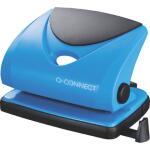 Q-Connect Locher - 20 Blatt, blau