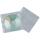 Q-Connect CD/DVD-Hüllen - Universallochung zur Ablage im Ordner/Ringbuch, transparent, Packung mit 40 Stück