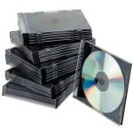 Q-Connect CD-Boxen Standard - Slim Line für 1...