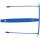 Q-Connect E-Clip Archivbinder - 8 cm, 100 Stück, blau
