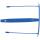 Q-Connect E-Clip Archivbinder - 8 cm, 100 Stück, blau