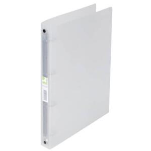 Ringmappe transluzent transparent Q-CONNECT KF02909 A4 4 R 25 mm