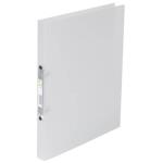 Q-Connect Ringbuch transparent - A4, 2-Ring,...