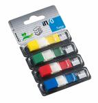 Q-Connect Index Mini - 12,5 x 45 mm, 4 x 36 Blatt
