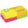 Q-Connect Haftnotizen Quick Notes - Brilliantfarben, 76 x 76 mm