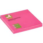 Q-Connect Haftnotizen Brilliant - 76 x 76 mm, pink