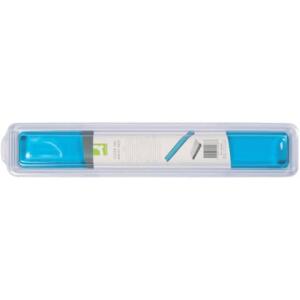 Q-Connect Gel-Tastatur-Handgelenkauflagen - blau-transparent
