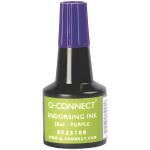 Q-Connect Stempelfarbe - ohne Öl, 28 ml, violett