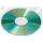 Q-Connect CD/DVD-Hüllen selbstklebend - ohne Lasche, transparent, 100 Stück