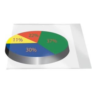 Q-Connect Dokumententaschen - A5 (14,8 x 21,0 cm), 10 Stück