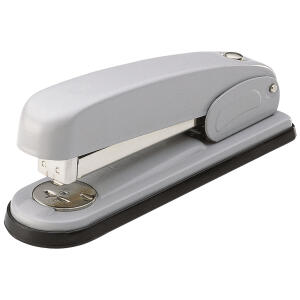 Novus Heftgerät B 6, bis 30 Blatt grau, Vollmetallgerät