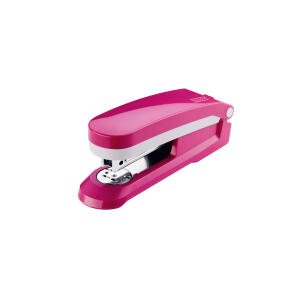 Novus Heftgerät E 25 fresh, bis 25 Blatt fresh pink/grau, Oberlademechanik