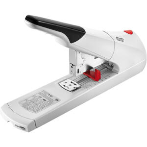 Novus Blockheftgerät B 50, bis 140 Blatt grau, Springfachlademechanik