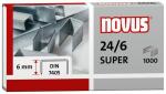 Novus Heftklammern 24/6 DIN SUPER 10.000 Stück,...