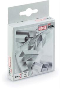 Novus Heftklammern 24/6 DIN 2.000 Stück, Schenkellänge 6 mm