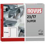 Novus Heftklammern 23/17 SUPER 1.000 Stück,...