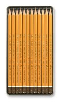 KOH Graphitstifte Gradation 6B - 6H 12er M-Etui