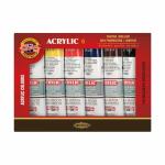 KOH Acrylfarben 6er Set - 40 ml / Tuben
