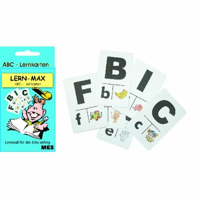 CMI Lernkarten ABC 26 Karten A - Z in Schachtel
