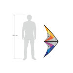 HQ Lenkdrachen Quickstep II Rainbow R2F