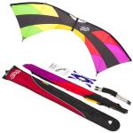 HQ Lenkdrachen Vierleiner Mojo Rainbow R2F