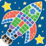 Sticky Mosaics My First Sticky Mosaics Fahrzeuge